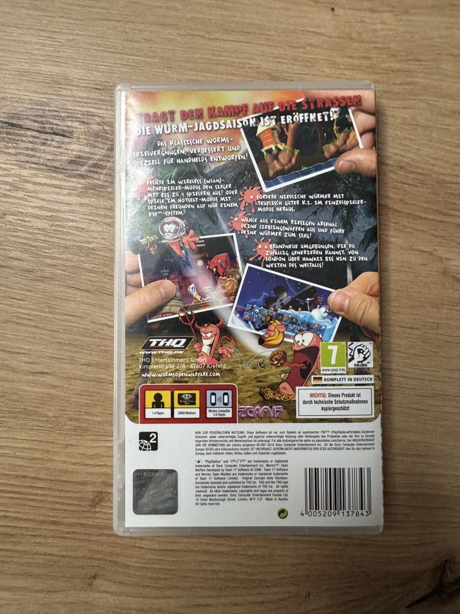 Sony Giochi: Worms Open Warfare PSP - Top Game! – Usato da Biberist venduto da etesummer 1
