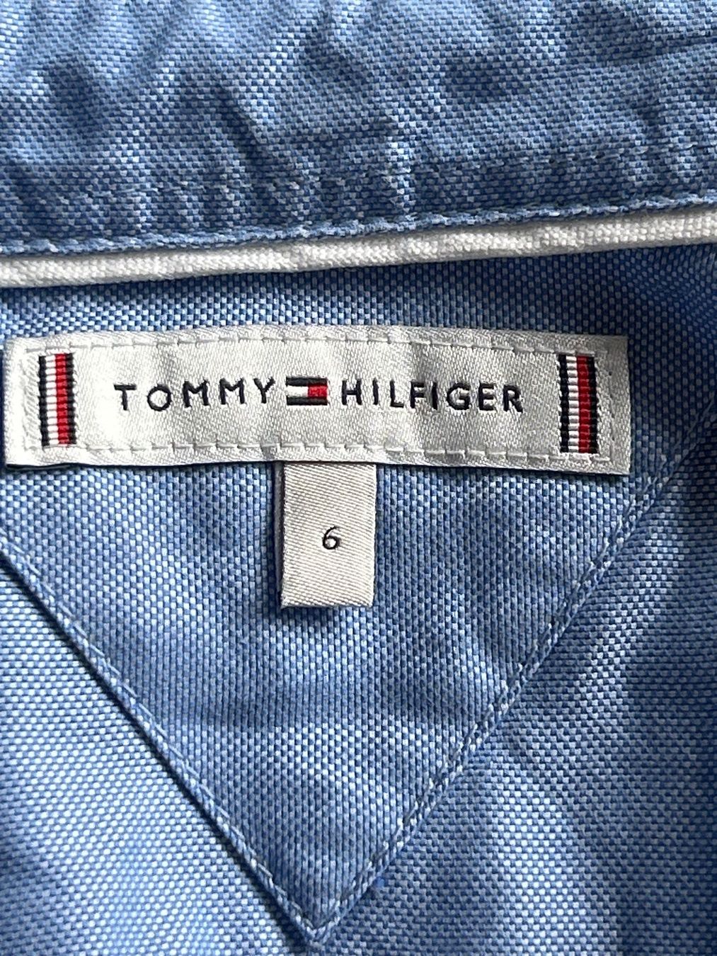 Tommy Hilfiger Camicette: Damen Bluse hellblau von Tommy Hilfiger Grösse 6 – Usato da Brunnen venduto da Nala2929 6