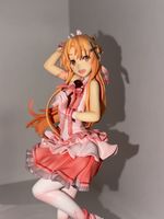 Asuna Idol Ver. 1/8 Scale Anime Cute Pink Figure