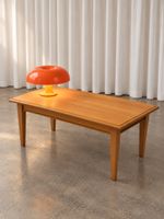 Mid Century Sofatisch - Massives gedämpftes Buchenholz