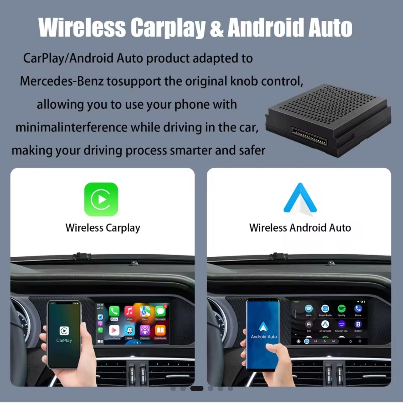 Navigation: Carplay Android Auto Modul Mercedes NTG4.5 – Neuf (Voir description) à Biel/Bienne par El_Mariachi 4