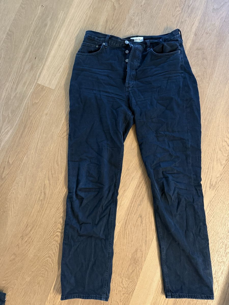 Agolde Jeans: Black Denim Agolde Jeans – Usato da Bottmingen venduto da Itsclaire 7