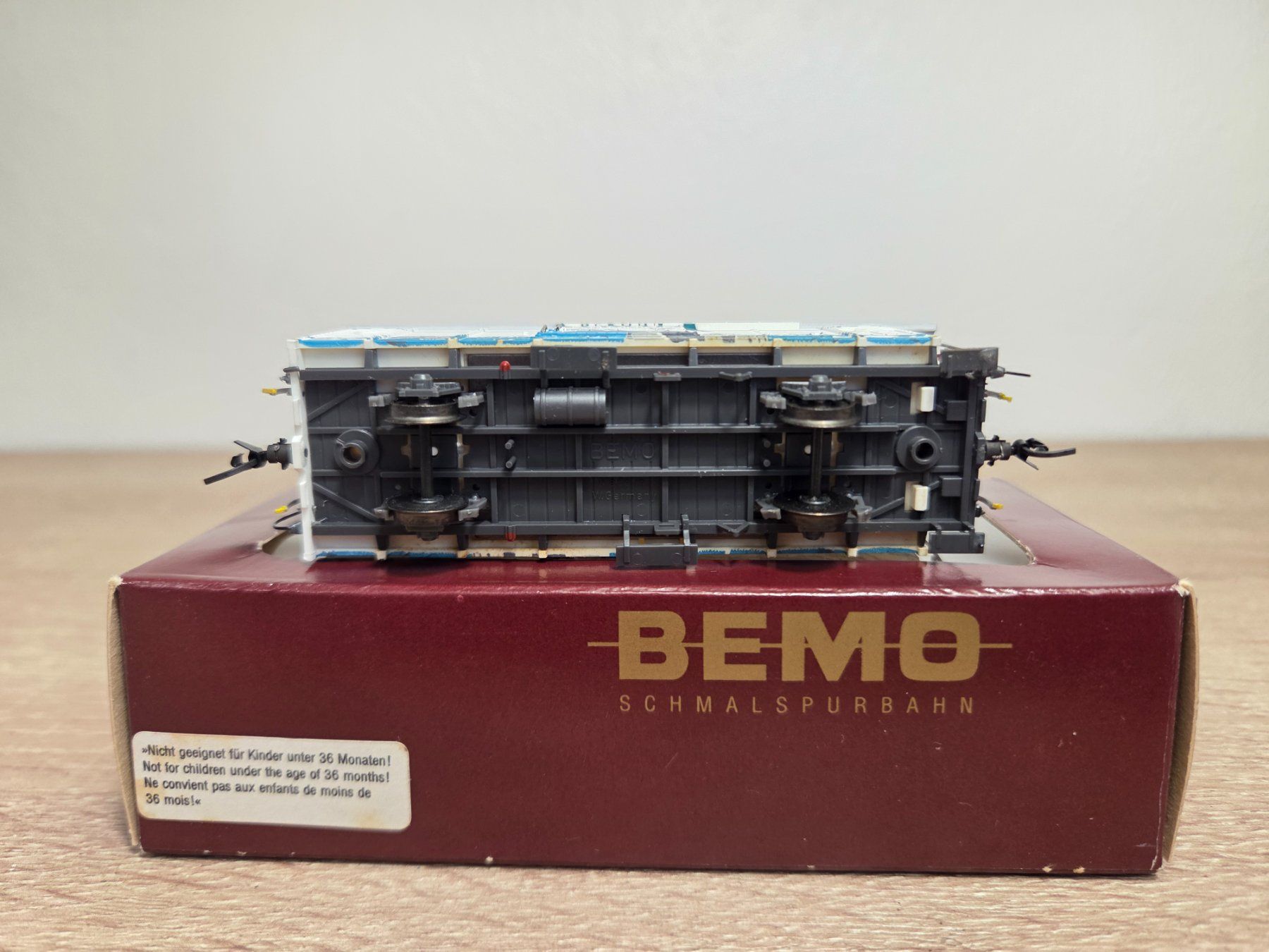 Bemo Modellini di ferrovie: Bemo 2283.125 Güterwagen Albula H0m – Usato da St-Aubin-Sauges venduto da Lo_Go 4
