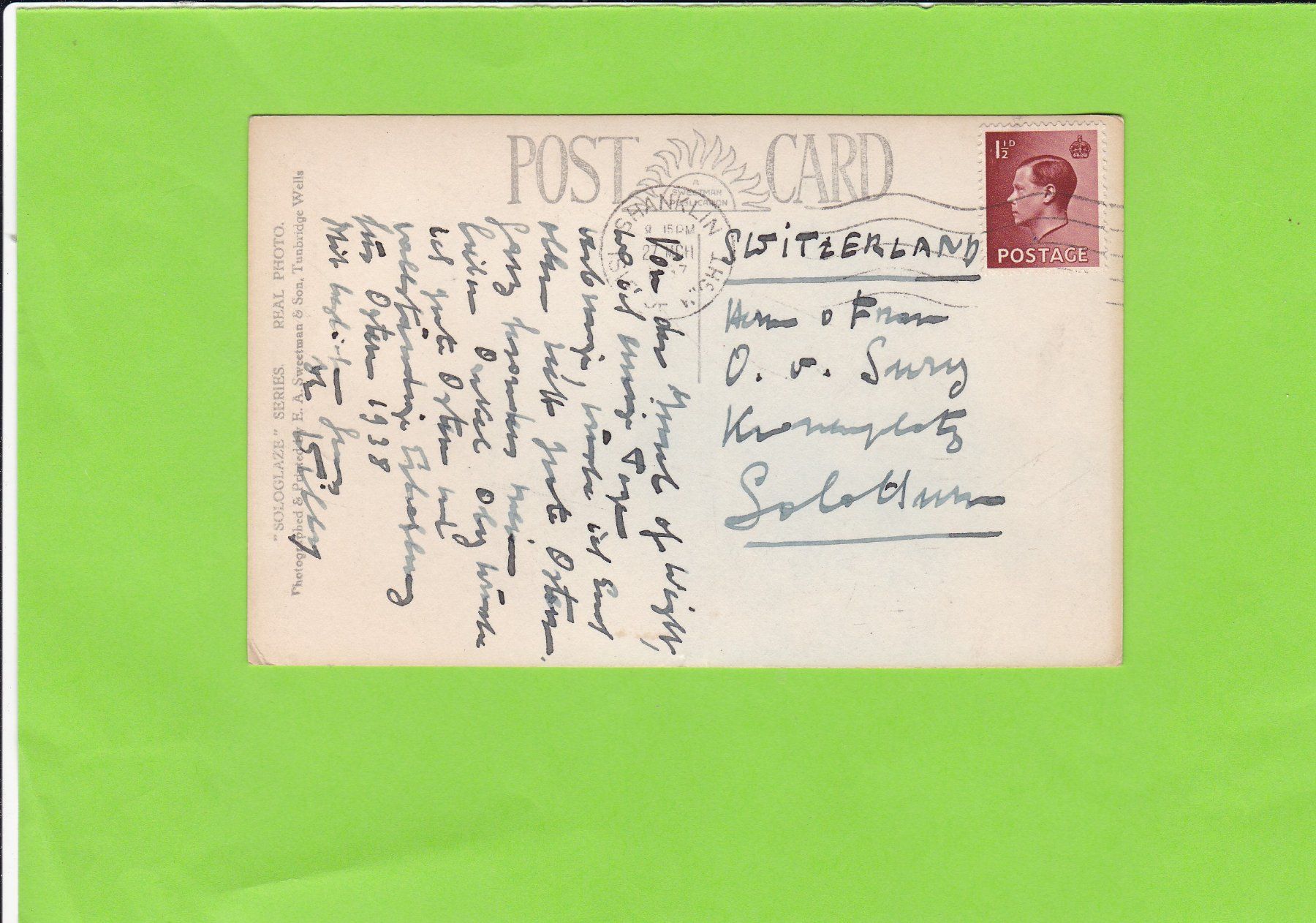Cartoline postali: Pier from Keat's green. Shanklin – Usato da St. Peterzell venduto da neckertal 1