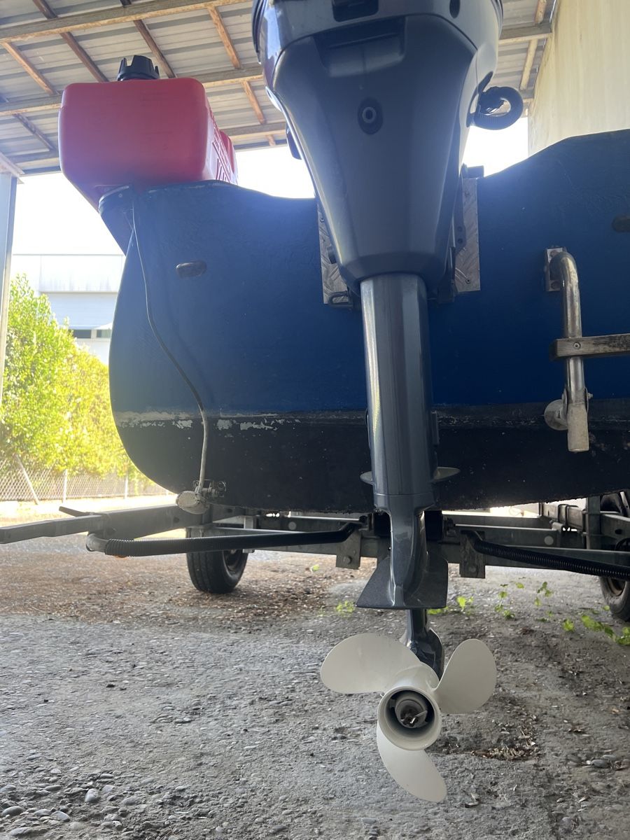 Hensa Boote: Fischerboot Hensa / De Luxe Combi mit fast neuem 8ps – Gebraucht aus Scheuren von Hilo1 4