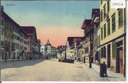 Sempach - Stadtpartie - coloriert