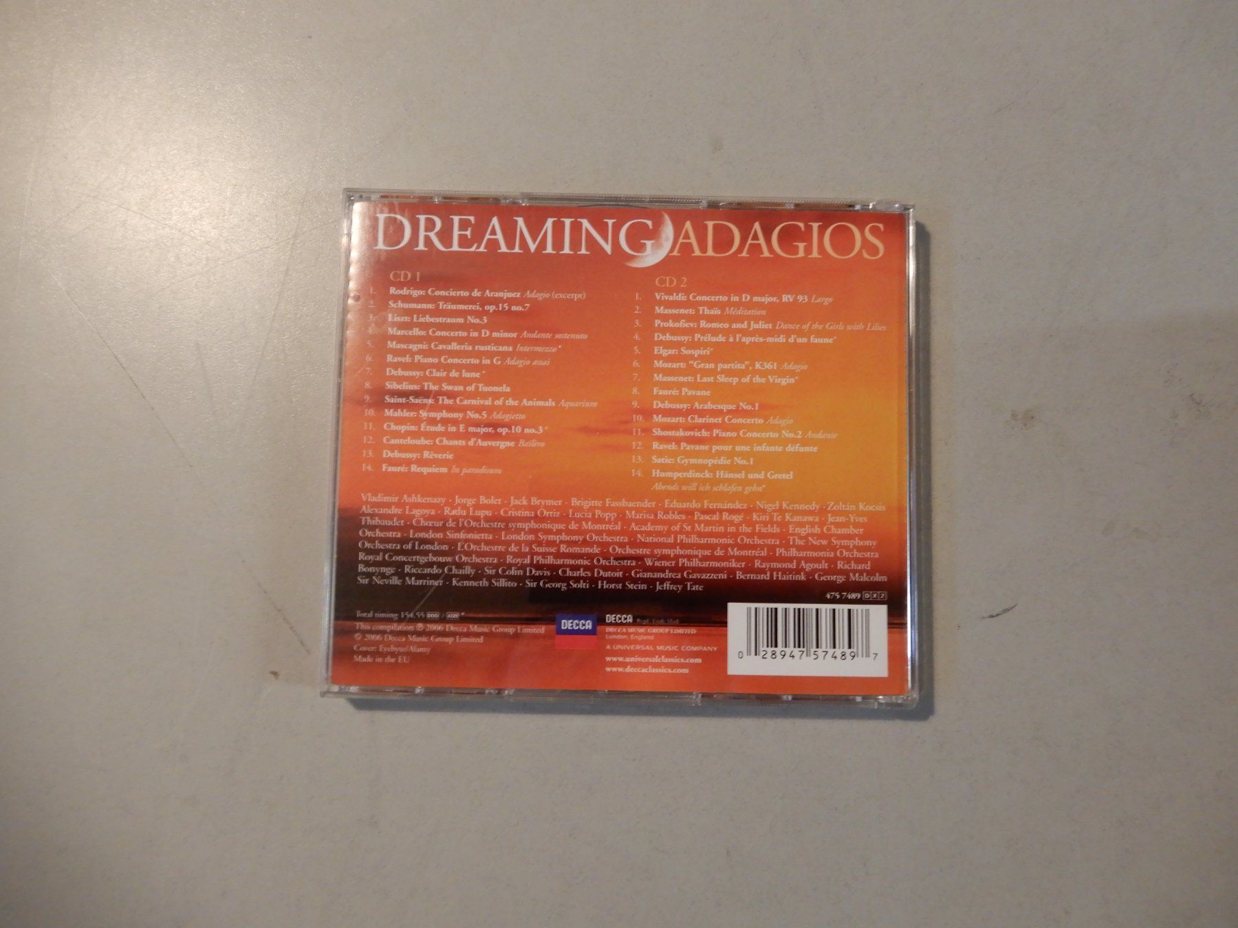 CDs: Dreaming Adagios - Doppel CD - Klassik Musik Sammlung – Gebraucht aus Erstfeld von Mario_boe0 3