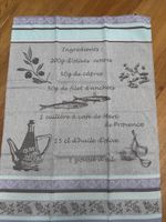 Geschirrtuch Provence Sud Etoffe Tapenade - Baumwolle - NEU 