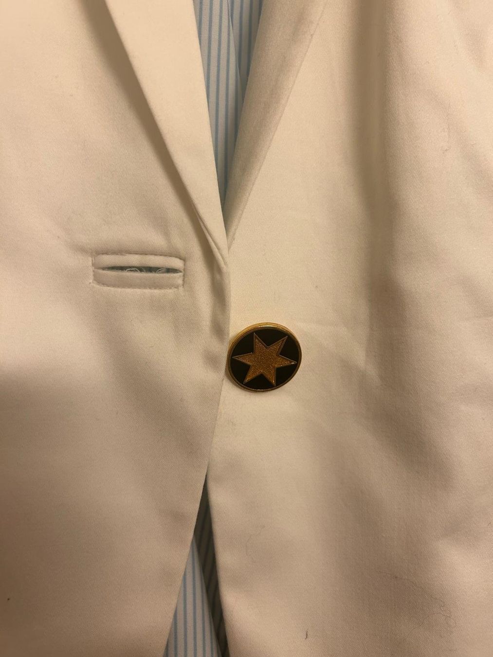 H&M Completi & Tailleur: Veste blazer blanche H&M, taille 40 – Nuovo (secondo la descrizione) da Genève venduto da lapoucha 2