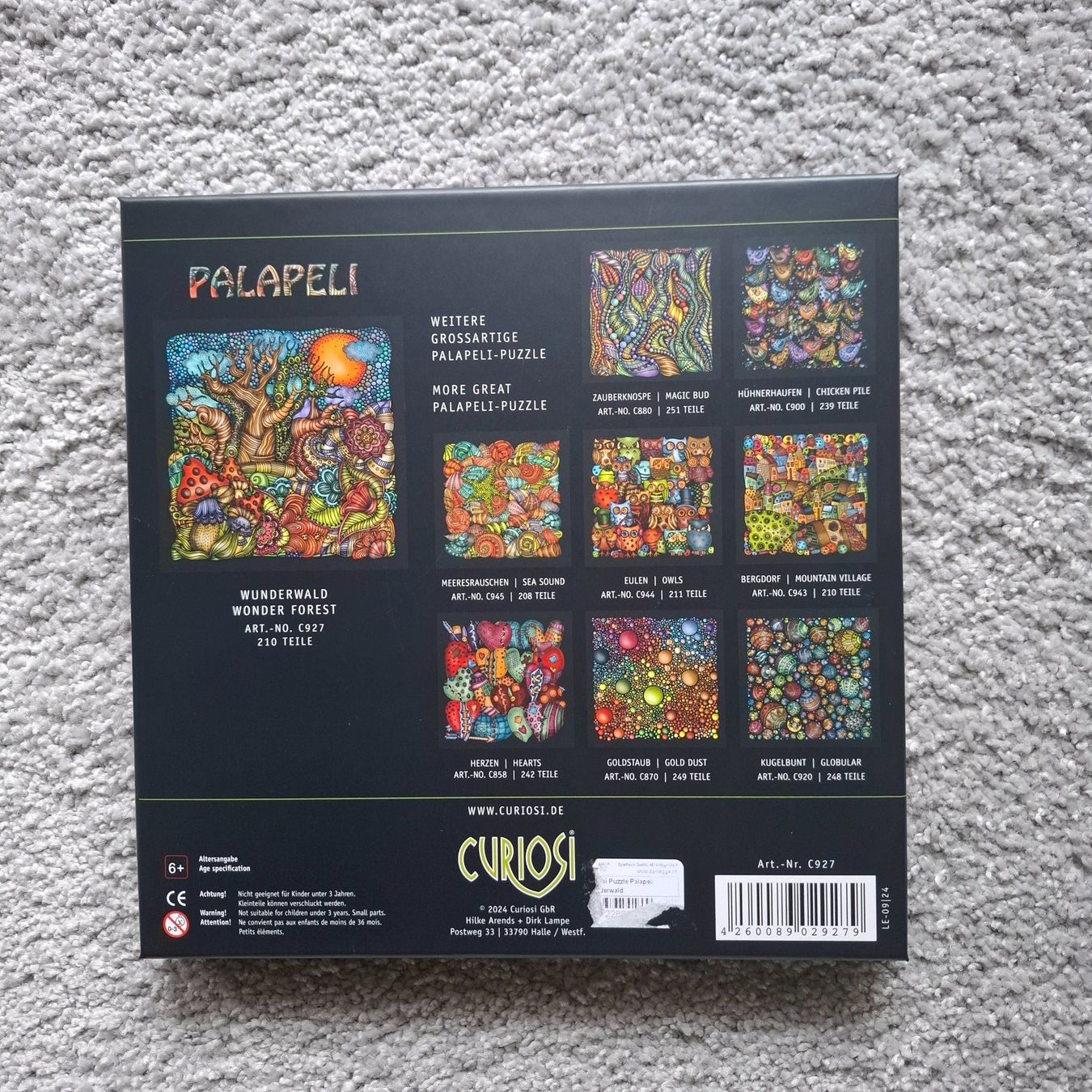 Puzzle: Curiosi Puzzle PALAPELI "Wunderwald" – Nuovo (secondo la descrizione) da Hombrechtikon venduto da Tinea82 3