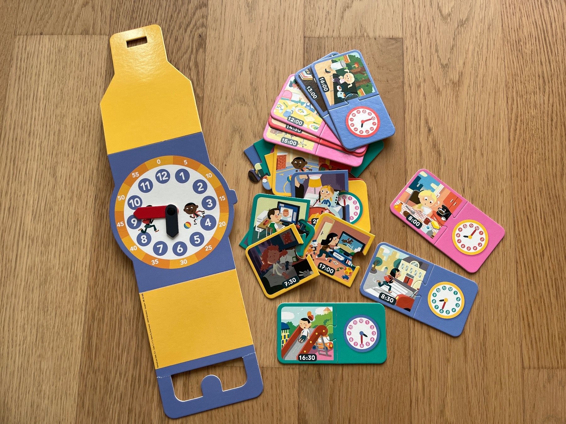 Spiele: Jeu apprendre l‘heure – Gebraucht aus Worb von Titine79 1