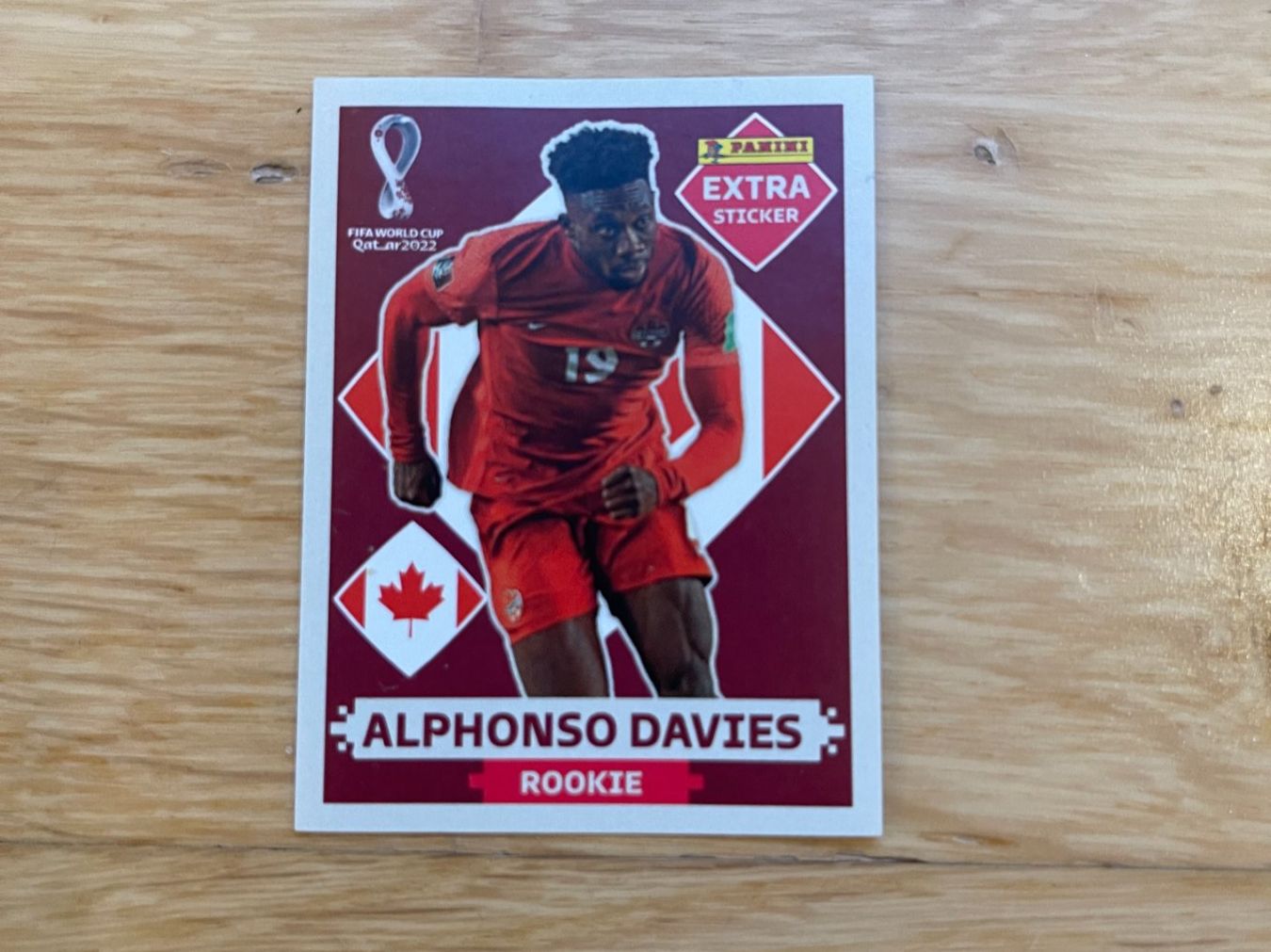 Panini Carte collezionabili: Alphonso Davies: Panini Extra Sticker Normal - WM 2022 – Usato da Greifensee venduto da guteangebote