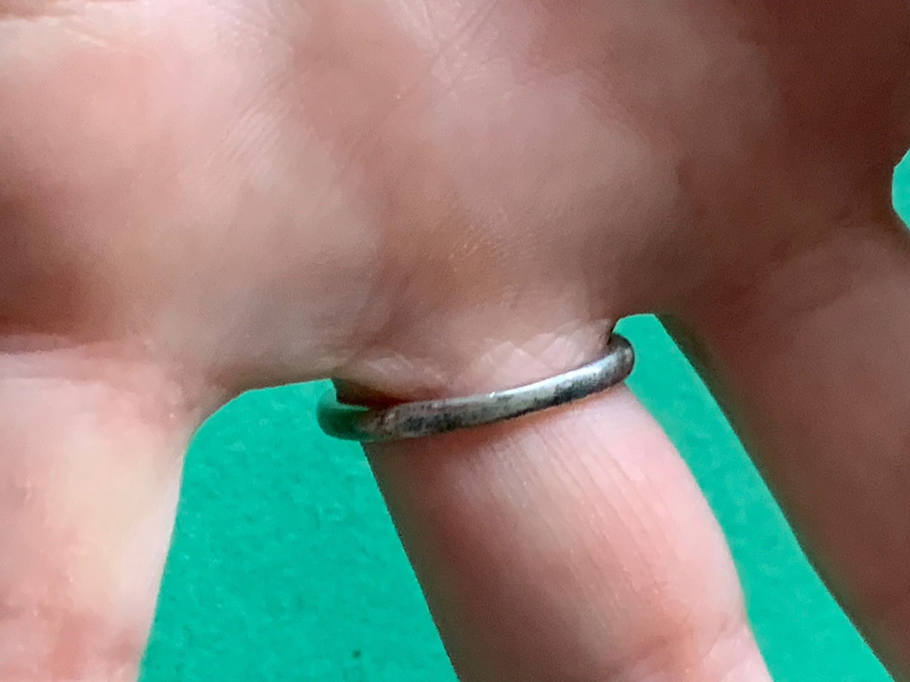 Anelli: Silberring rundes Auge (56) – Usato da Laufen venduto da Bellebellezza 5