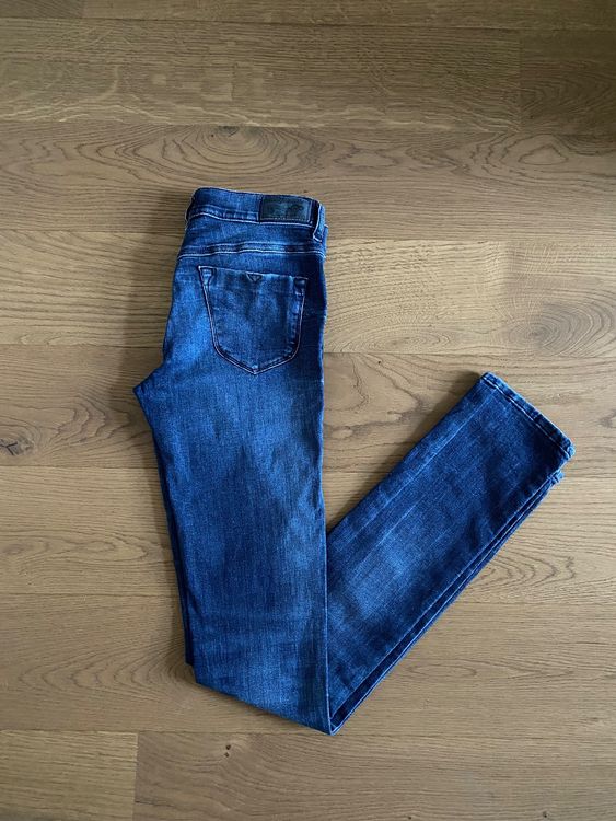 Jeans Diesel Livier Super Slim-Jegging - Taille Basse, Stretch, Taille W25 - Occasion Très Bon état