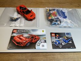 LEGO Speed Champion 76895 Ferrari F8 Tributo + 40409 Hot Rod