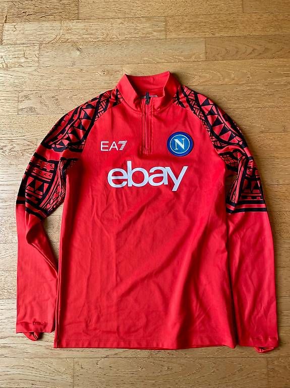 T-shirt: Napoli Trainingsshirt langarmig Gr. M – Usato da Zürich venduto da ele_hhb2