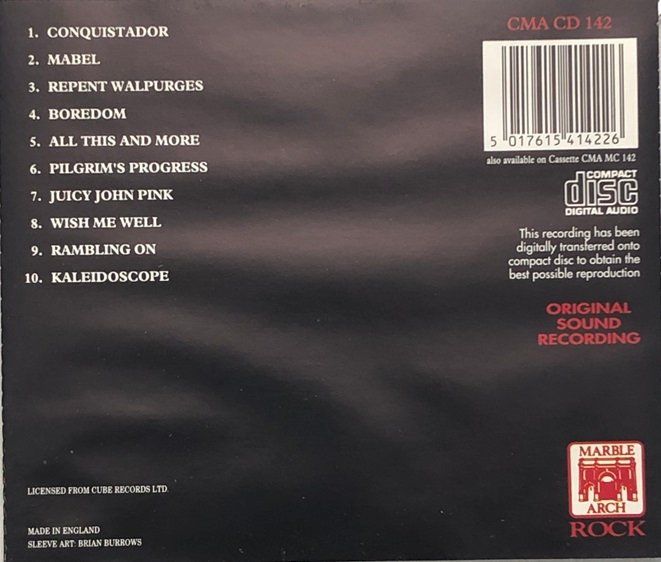 CD: Procol Harum – Conquistador – Usato da Grüningen venduto da azulverde 1