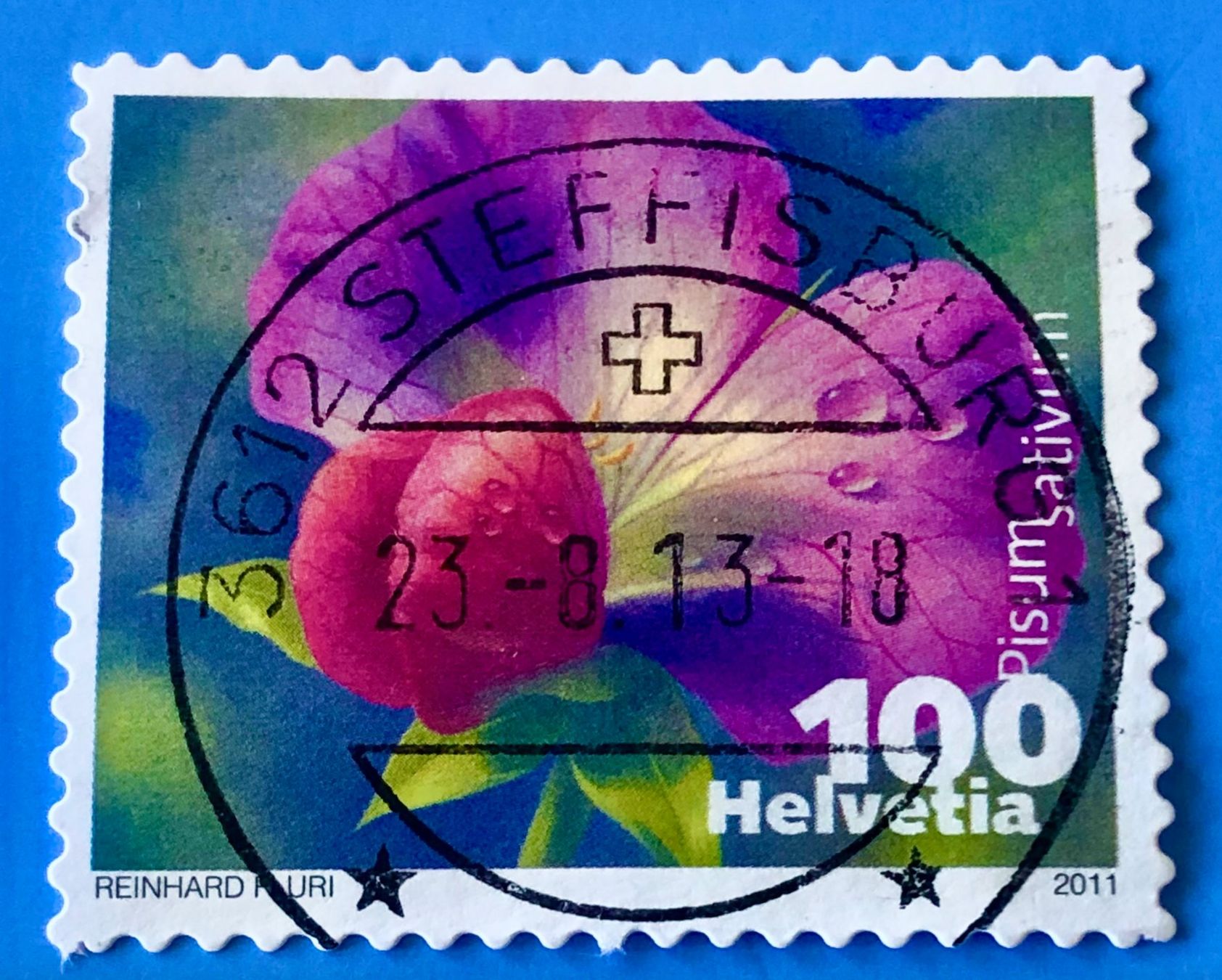 Tutti i francobolli: Nr.1377 mit gestempelt Zucchini 2011  – Usato da Aarau venduto da Billa007
