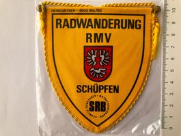 Vintage Fanion/Wimpel   RADWANDERUNG  RMV  SCHÜPFEN