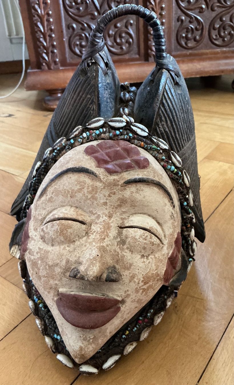 Internationale Kunst: Punu-Maske aus Gabun – Gebraucht aus Pieterlen von LM1446 2