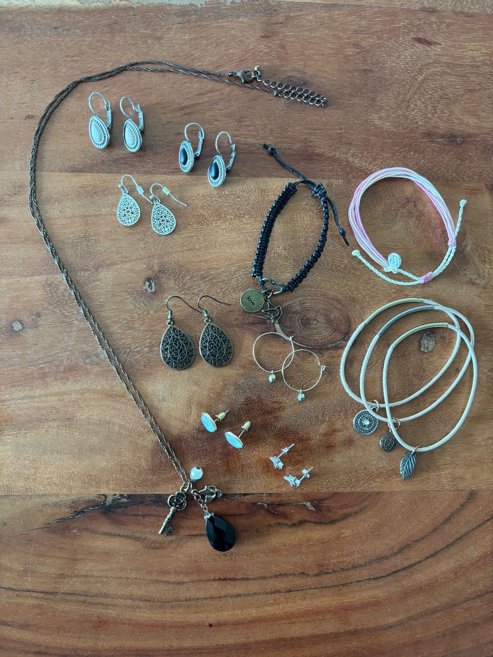 Orecchini pendenti & Orecchini a lobo: Schmuck-Set, Modeschmuck – Usato da Glattpark(Opfikon) venduto da Mrs.R0bins0n
