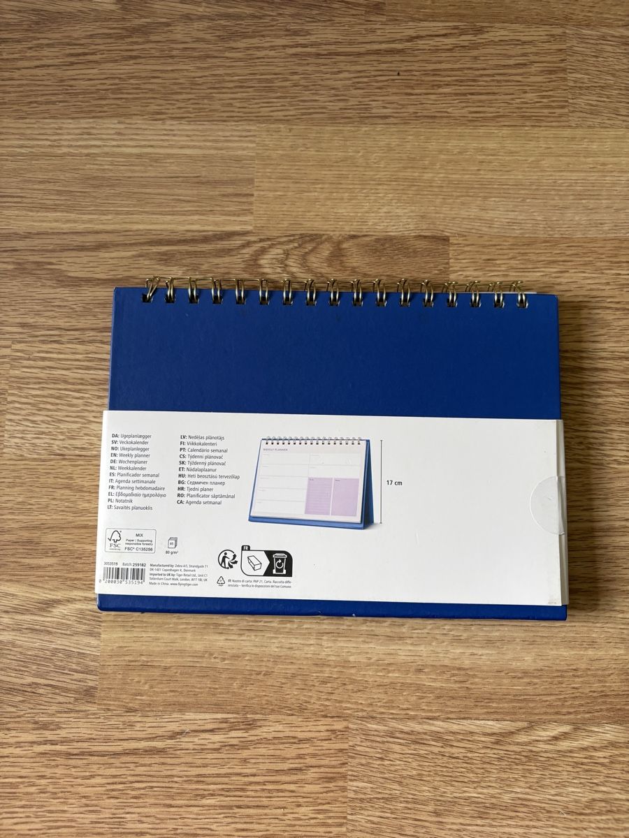 Calendari: Weekly Planner Tischplaner Neu – Nuovo e nell'imballaggio originale da Ipsach venduto da Lmlm2006 1
