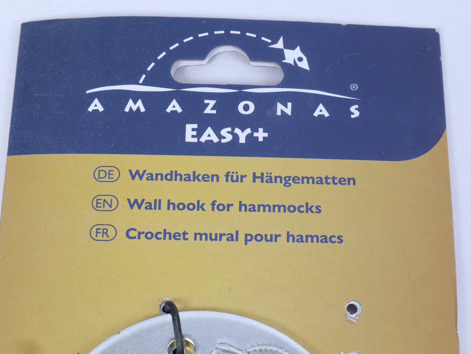 Ferramenta: AMAZONAS 2 Wandhacken für Hängematten – Nuovo (secondo la descrizione) da Steinen venduto da Restwert_Steinen 2