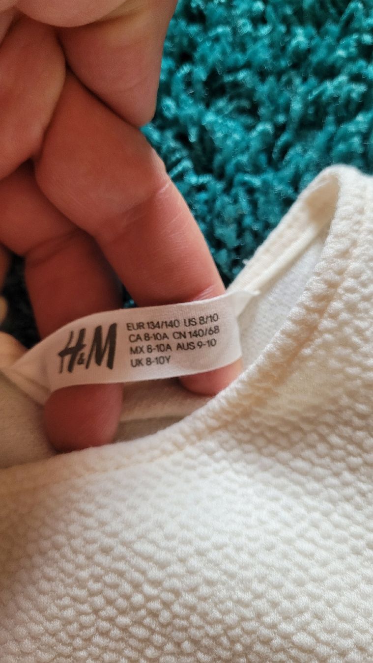 H&M Kleider & Röcke: H&M Kleid, Gr. 134/140, creme – Gebraucht aus Warth von aussieaussie 1