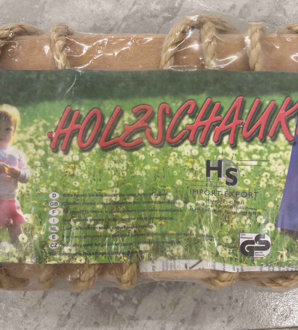 Altre altalene da giardino: Holz Schaukel Kinder NEU OVP – Nuovo e nell'imballaggio originale da Suhr venduto da twt_gb7n 1