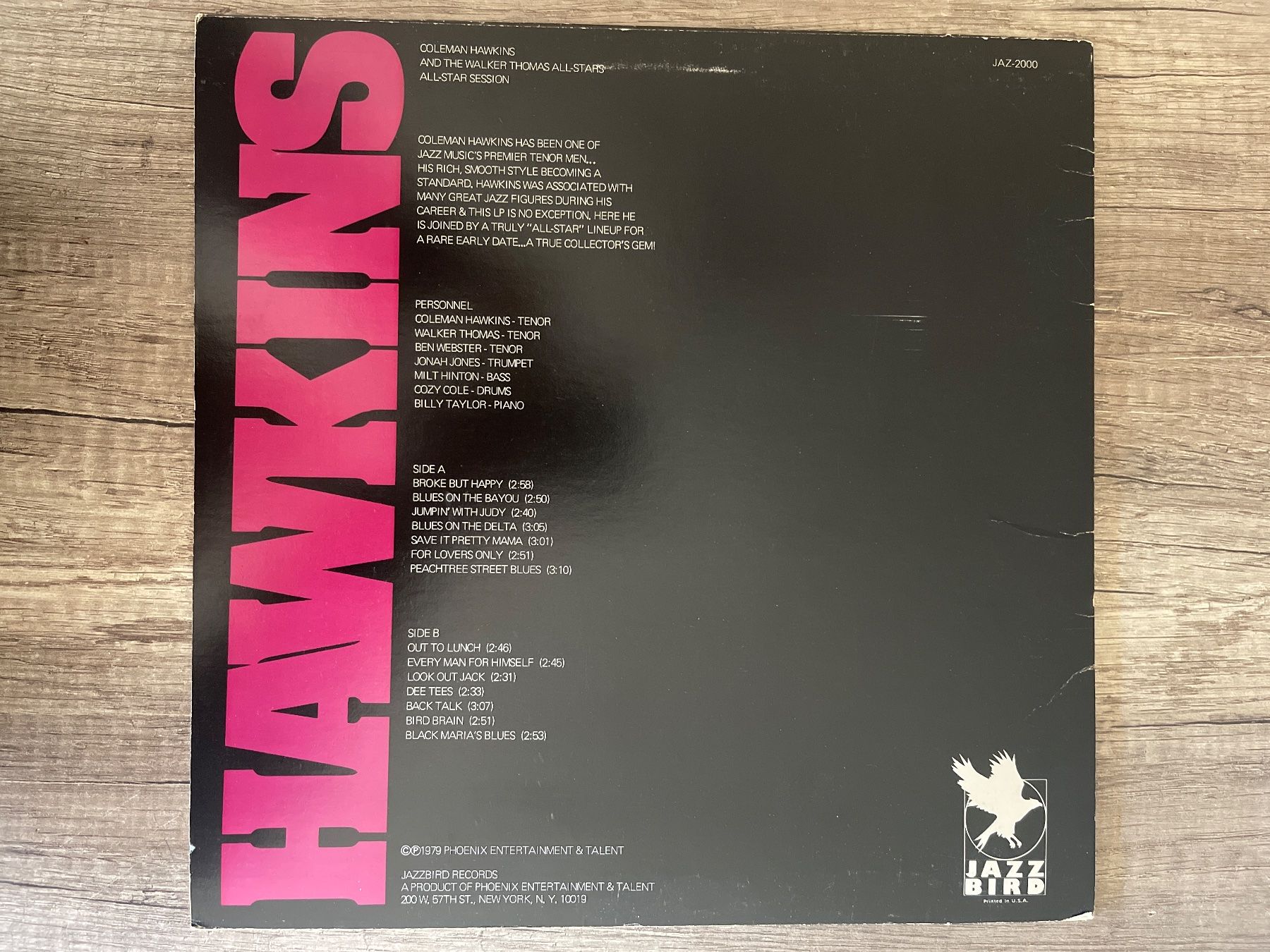 Dischi in vinile: S1746/Coleman Hawkins - All Star Session – Usato da Frutigen venduto da Philippe_jsp 1