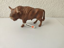 Schleich Bison Wisent Rarität Waldtiere Wild Life Fähnchen