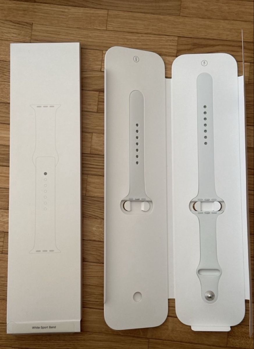 Apple Smartwatch: Bracelet Apple Watch blanc – Neuf avec emballage d'origine à Gland par fat_s26z