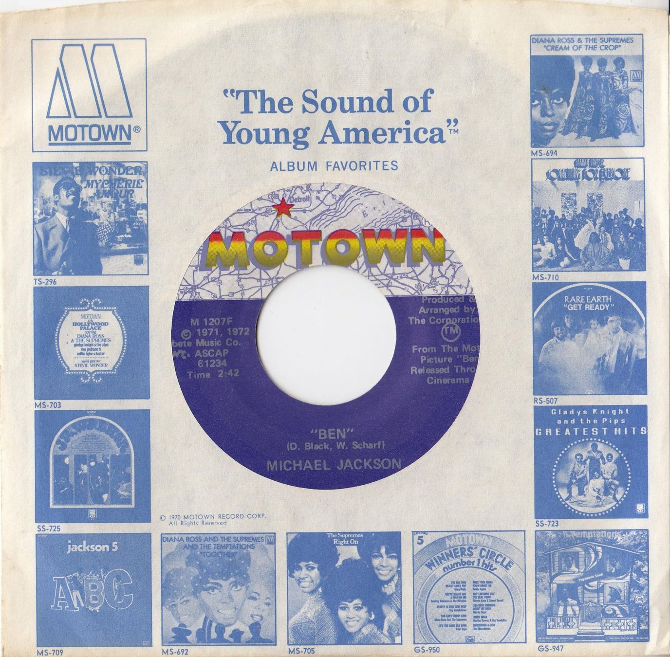 Dischi in vinile: Michael Jackson Vinyl Single von 1972 – Usato da Volketswil venduto da Abcrecords