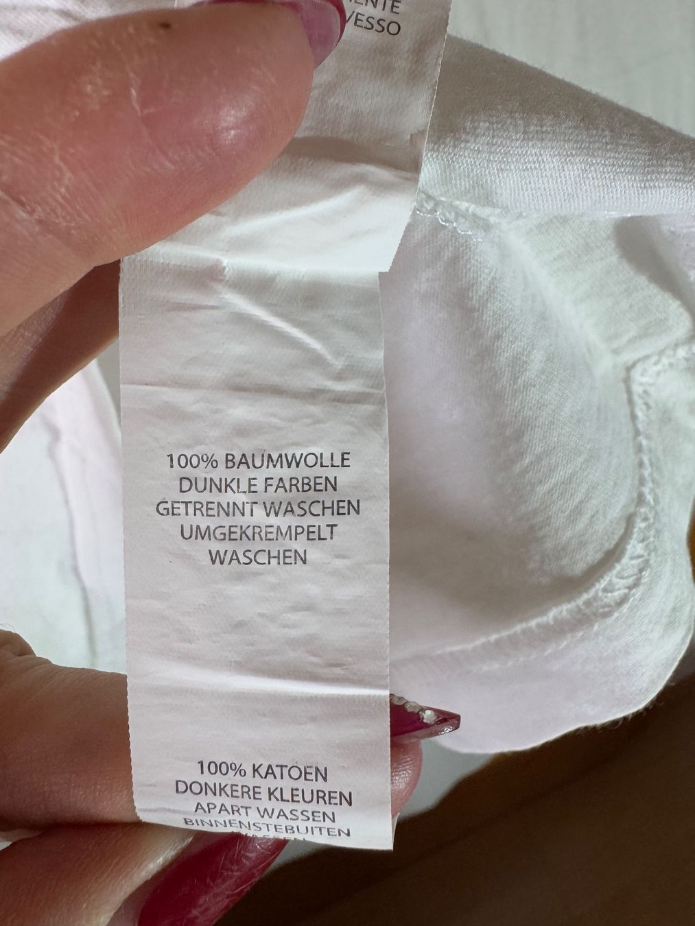 T-shirt: weisses T-Shirt Gr. L – Usato da Grosswangen venduto da SALE_SALE_SALE 5
