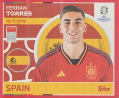EURO 2024 Topps sticker SPAIN ESP 21 TORRES