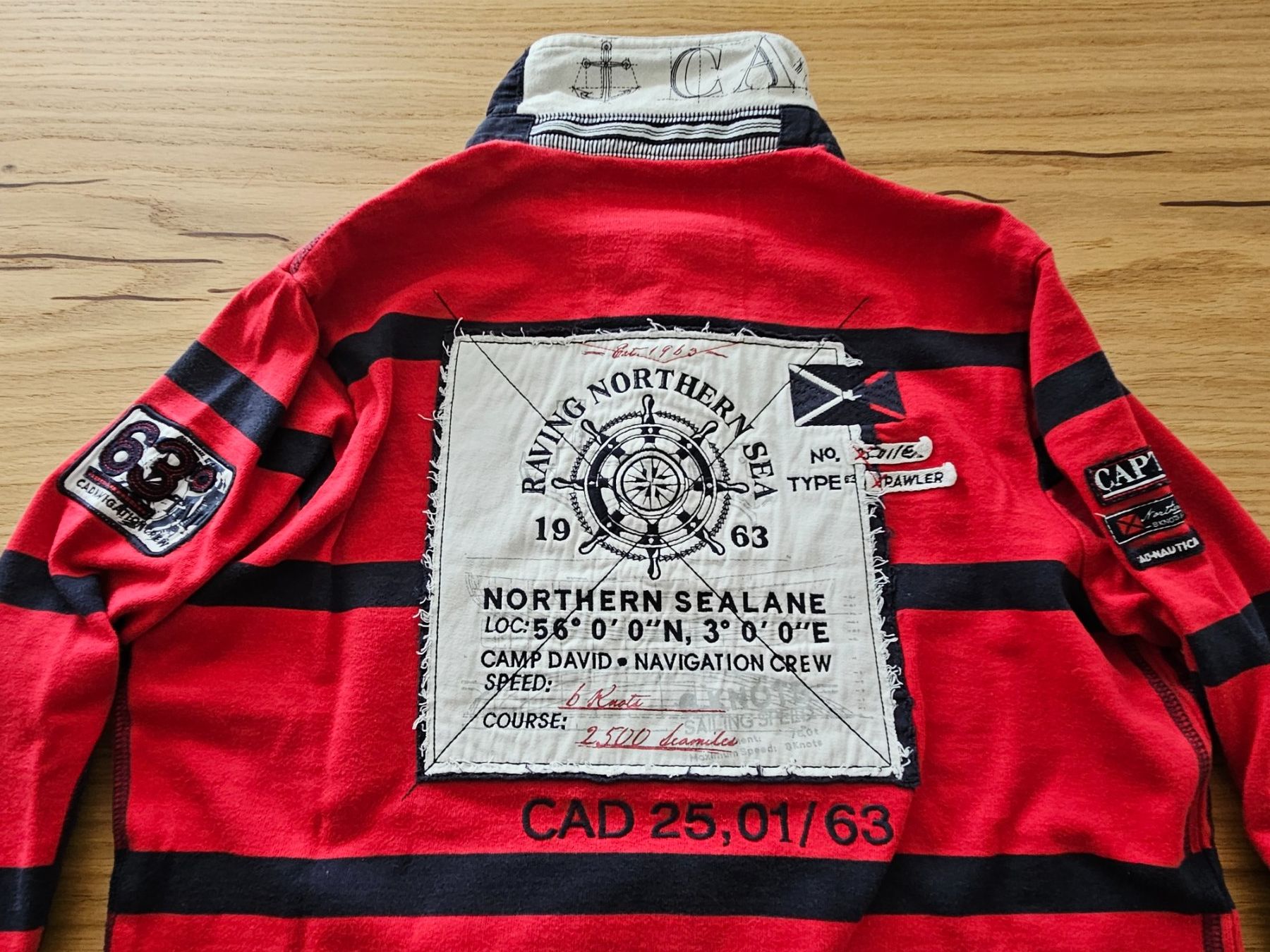 Camp David Maglioni & Felpe: CAMP DAVID NORTHERN SEA NAVIGATOR Shirt Pullover Gr.M – Nuovo (secondo la descrizione) da Oetwil am See venduto da swisspeak 3