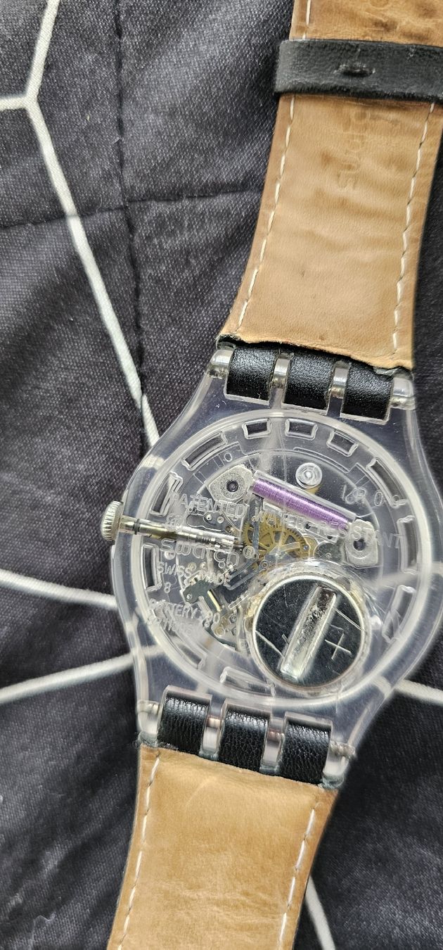 Swatch Orologi: Vintage Durchsichtige Swatch Uhr – Usato da Ostermundigen venduto da Secundo_Hand 2