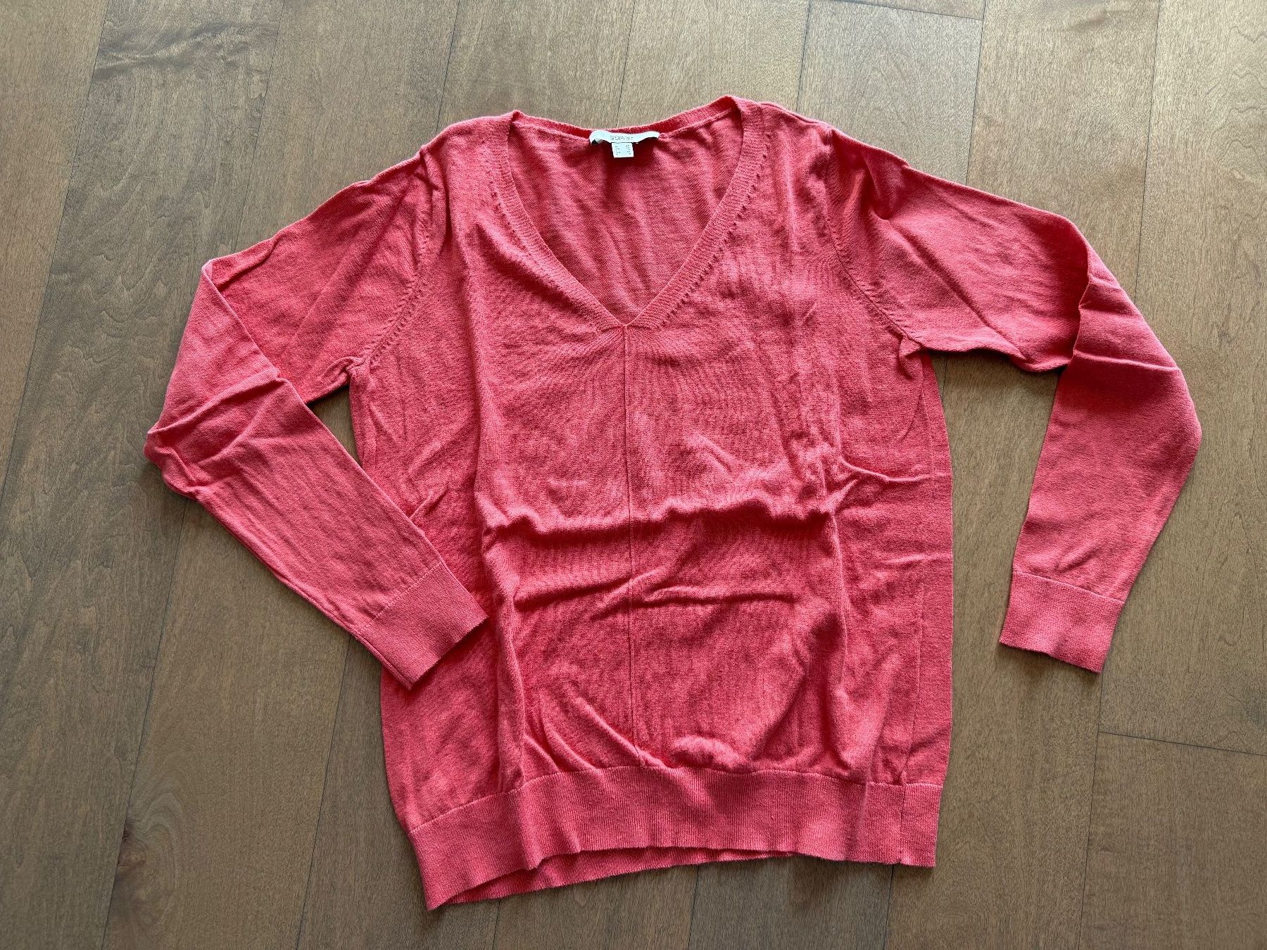 Esprit Pullover & Sweatshirts: ESPRIT - Korallfarbener Sommerpulli Gr. XS – Gebraucht aus Meilen von kleisi01 1