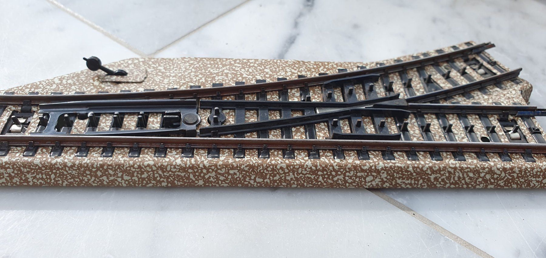 Märklin Modellini di ferrovie: 7x Märklin M-Gleis Handweichen – Usato da Ernetschwil venduto da Cob1998 4