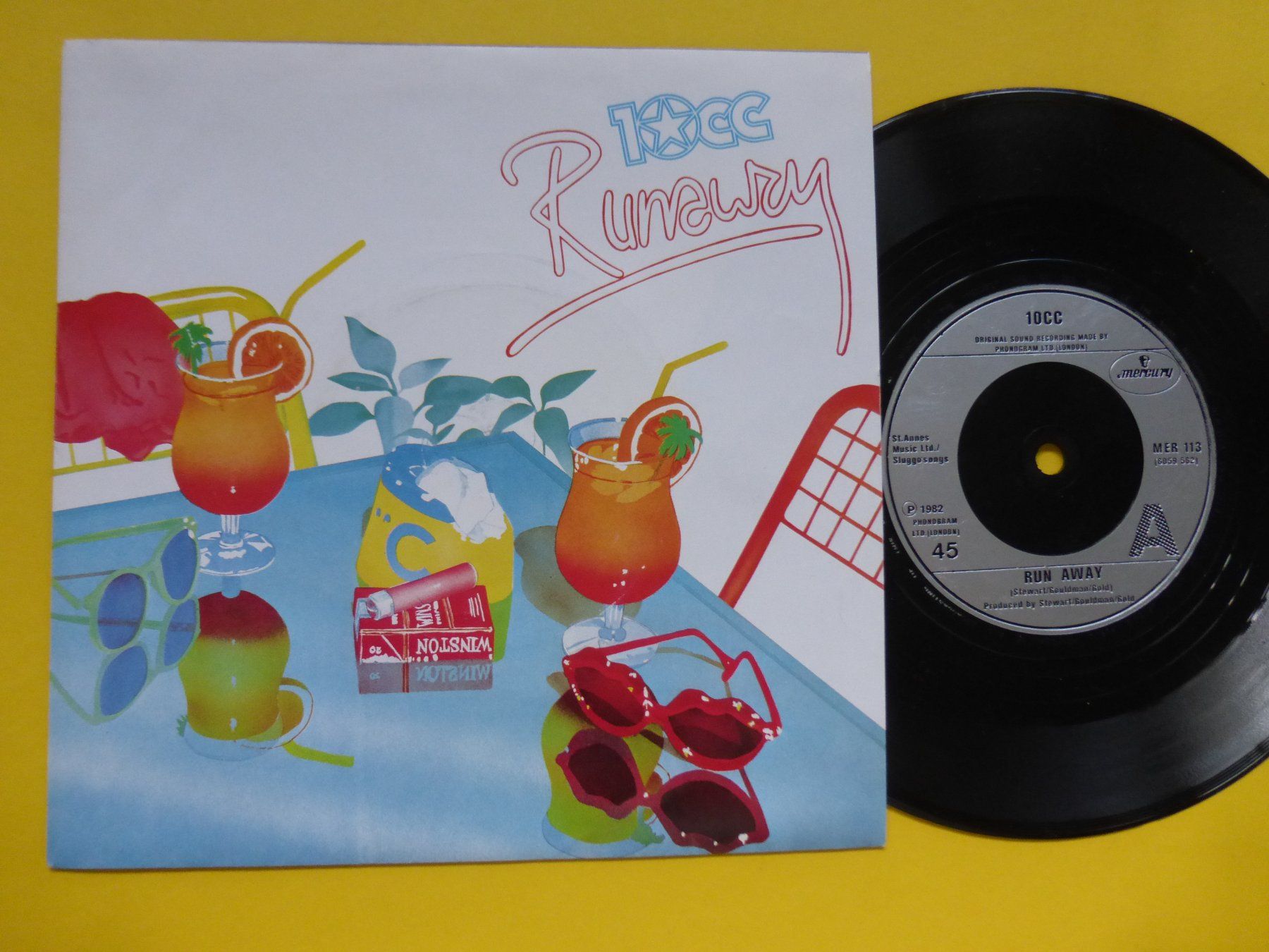 Dischi in vinile: 10 c.c. – Runaway – Usato da Zürich venduto da Swiss57