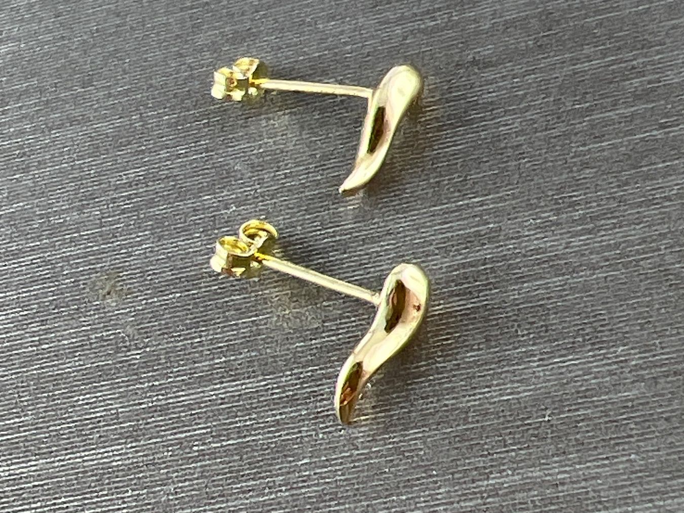 Boucles d'oreille: Ohrstecker 750 Gold – D'occasion à Niederuzwil par leo_8857 2