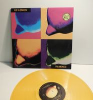 LP - U2 - Lemon -  Schallplatte - Remixes     LP