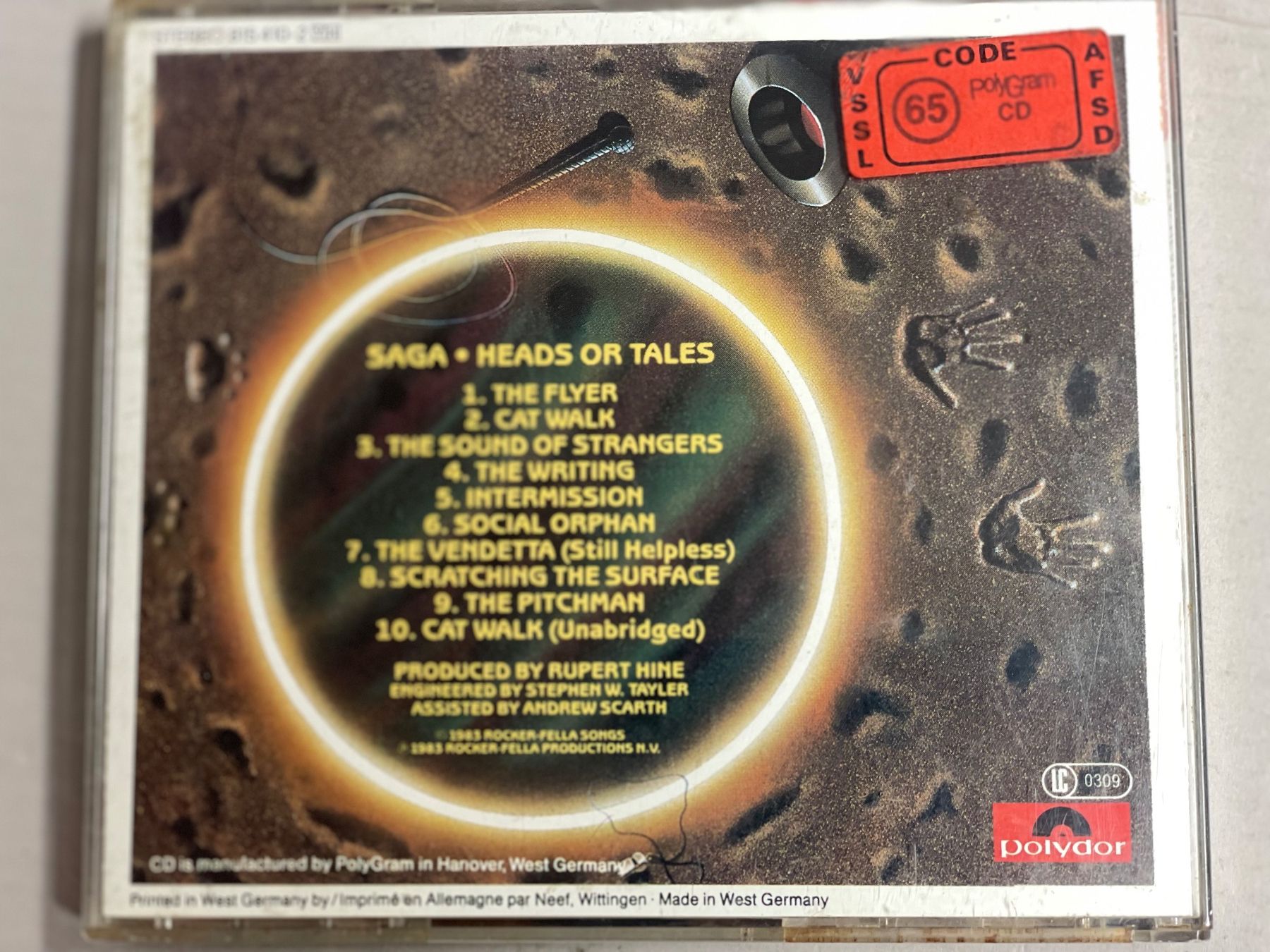 CD: Saga - Heads Or Tales – Usato da Muri b. Bern venduto da AdidasCollector 1