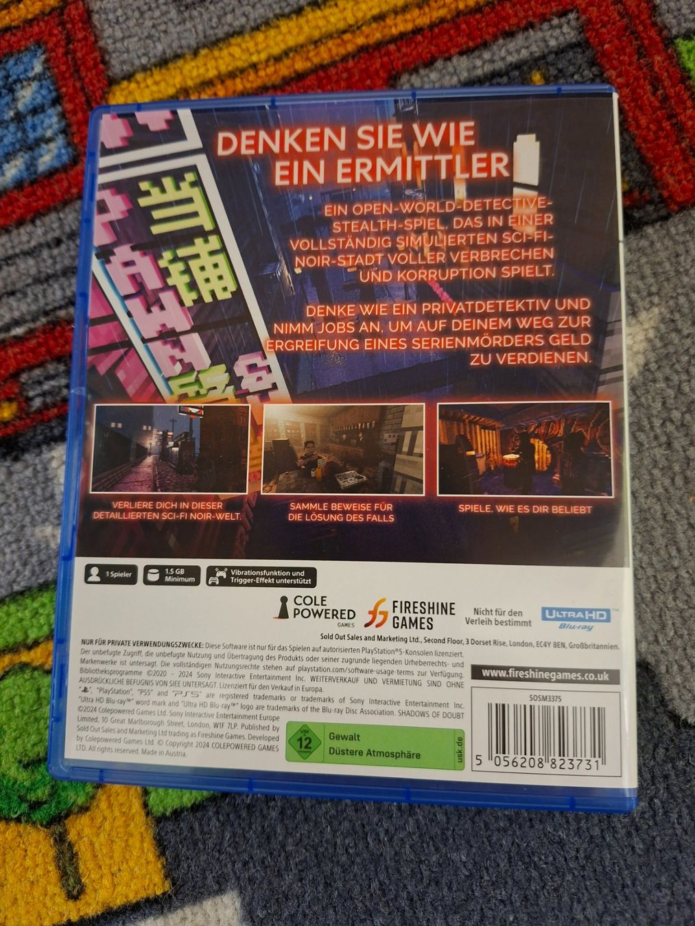 Giochi: PS5 Shadows of doubt – Usato da St. Gallen venduto da brat01 2