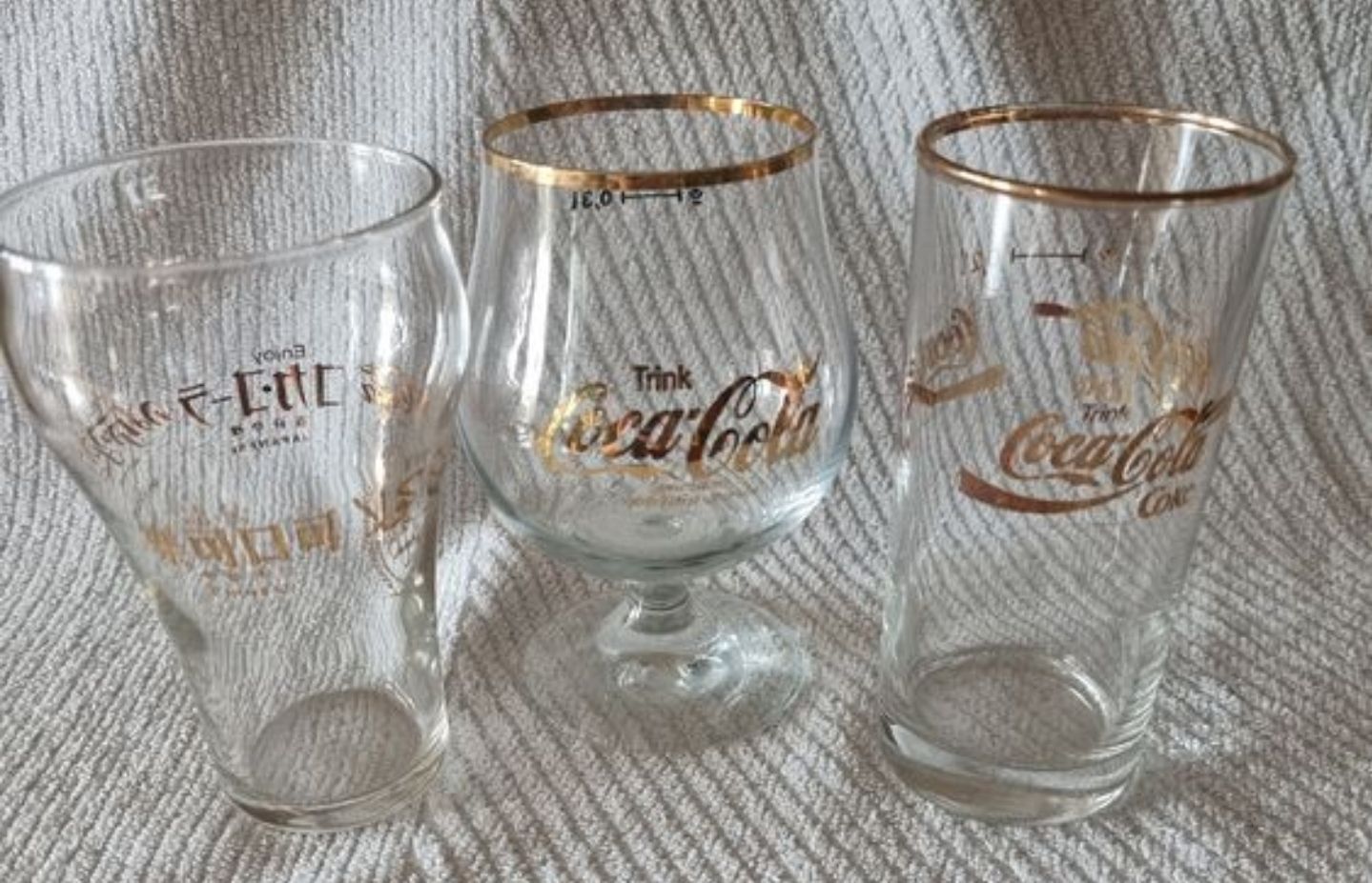 Coca-Cola Bicchieri: 5 Coca Cola Gläser – Usato da Luzern venduto da Luzern_Energy 2