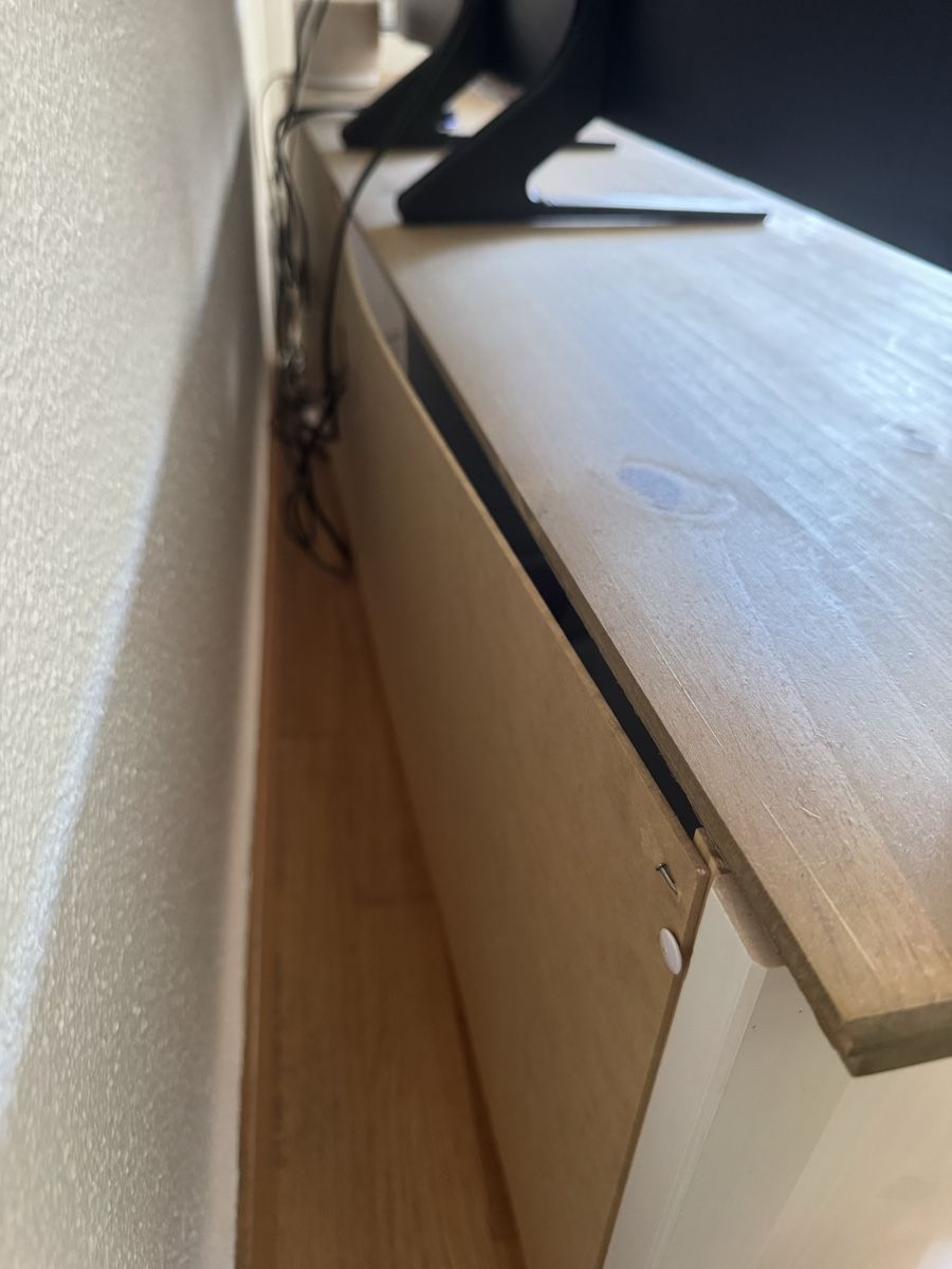 Meubles TV: Möbel TV Lowboard Holz weiss – D'occasion à Effretikon par ajl_rwt5 1