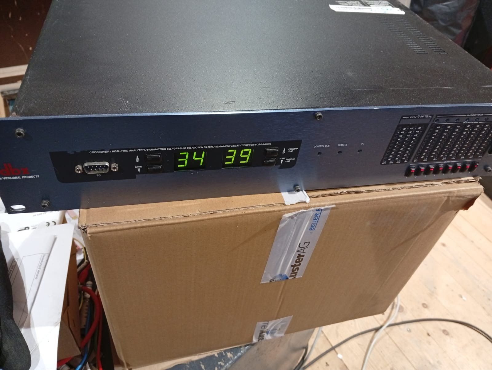 Dbx Equalizzatori: DBX Drive Rack 482- 4 Way Stereo Prozessor – Usato da Koppigen venduto da connect1 4