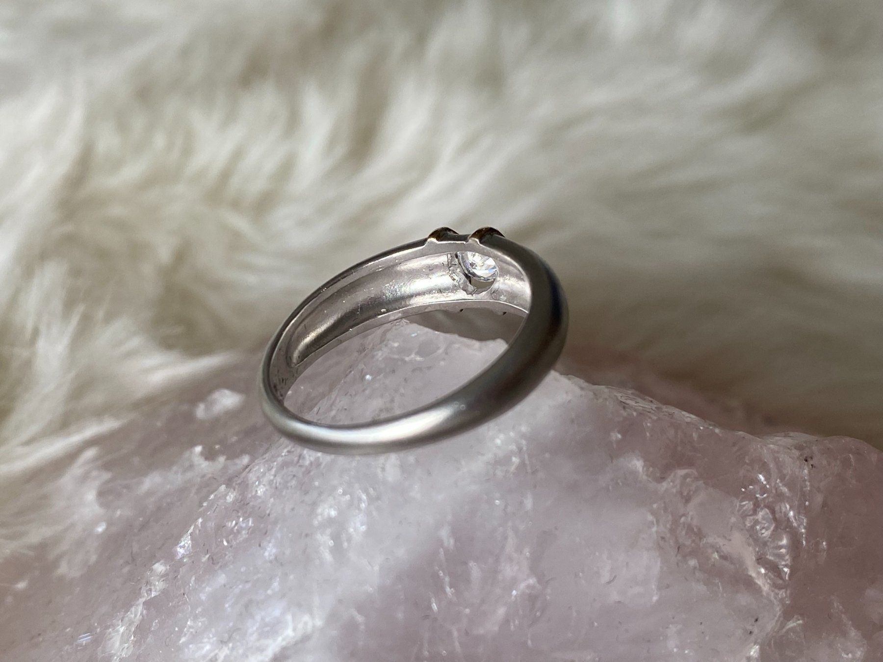 Anelli: Ring matt Silber 925 – Usato da Istighofen venduto da Ringparadies 1