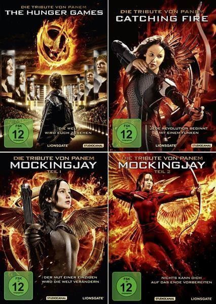 Alle DVDs: Die Tribute von Panem Teil 1 - 4 komplettbox – Neu und originalverpackt aus Eschen von 33shaggy33