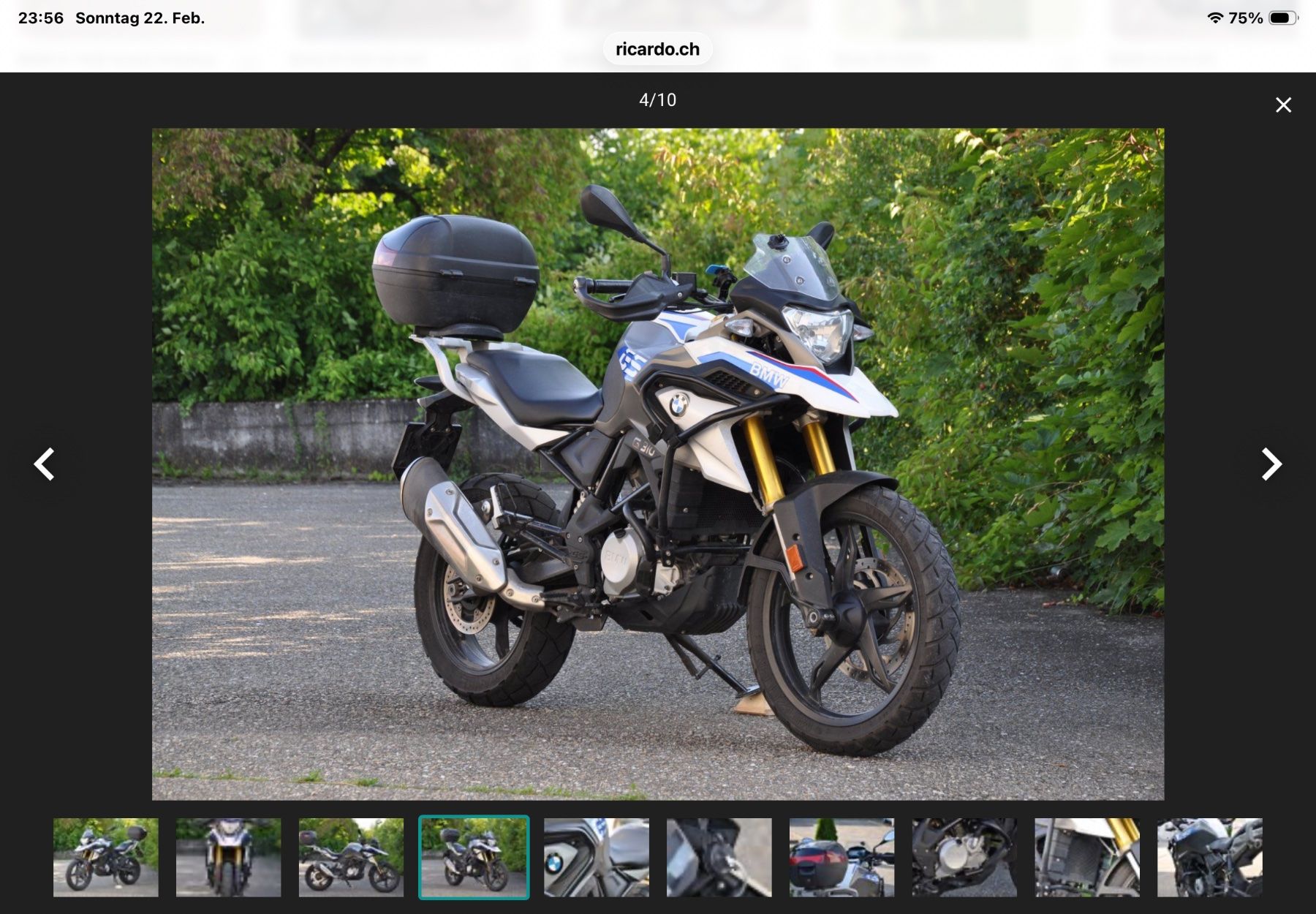 BMW Touring: BMW G310 GS – D'occasion à Bassersdorf par Romanmo 1